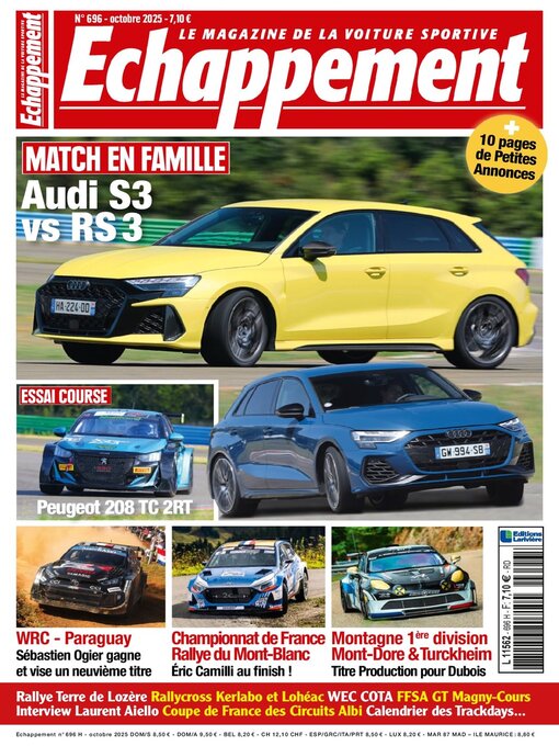 Title details for Echappement by Editions Lariviere SAS - Available